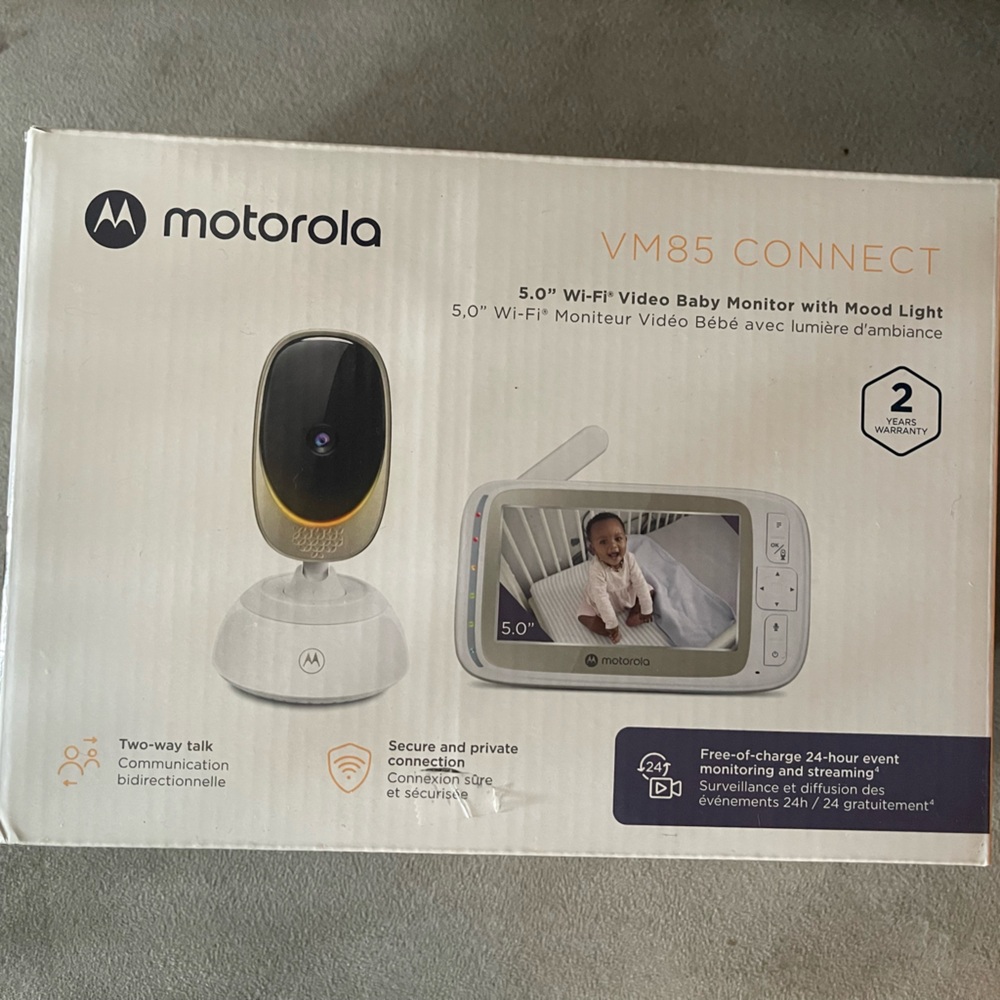 Motorola VM85 Connect Wi-Fi Video Monitor